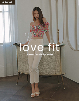 LOVE FIT百搭修身窄管牛仔褲