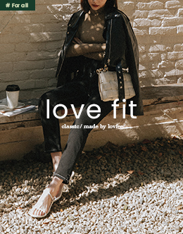 LOVE FIT百搭顯瘦內磨毛直筒褲