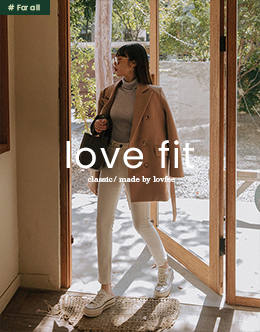 LOVE FIT百搭顯瘦內磨毛直筒褲