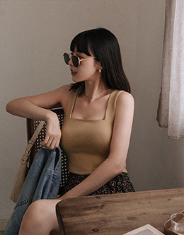 彈性平口美背BRA TOP背心