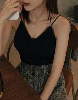 後U領露背前V領BRA TOP