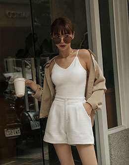 後U領露背前V領BRA TOP