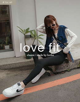 LOVE FIT顯瘦交叉腰頭芭比褲