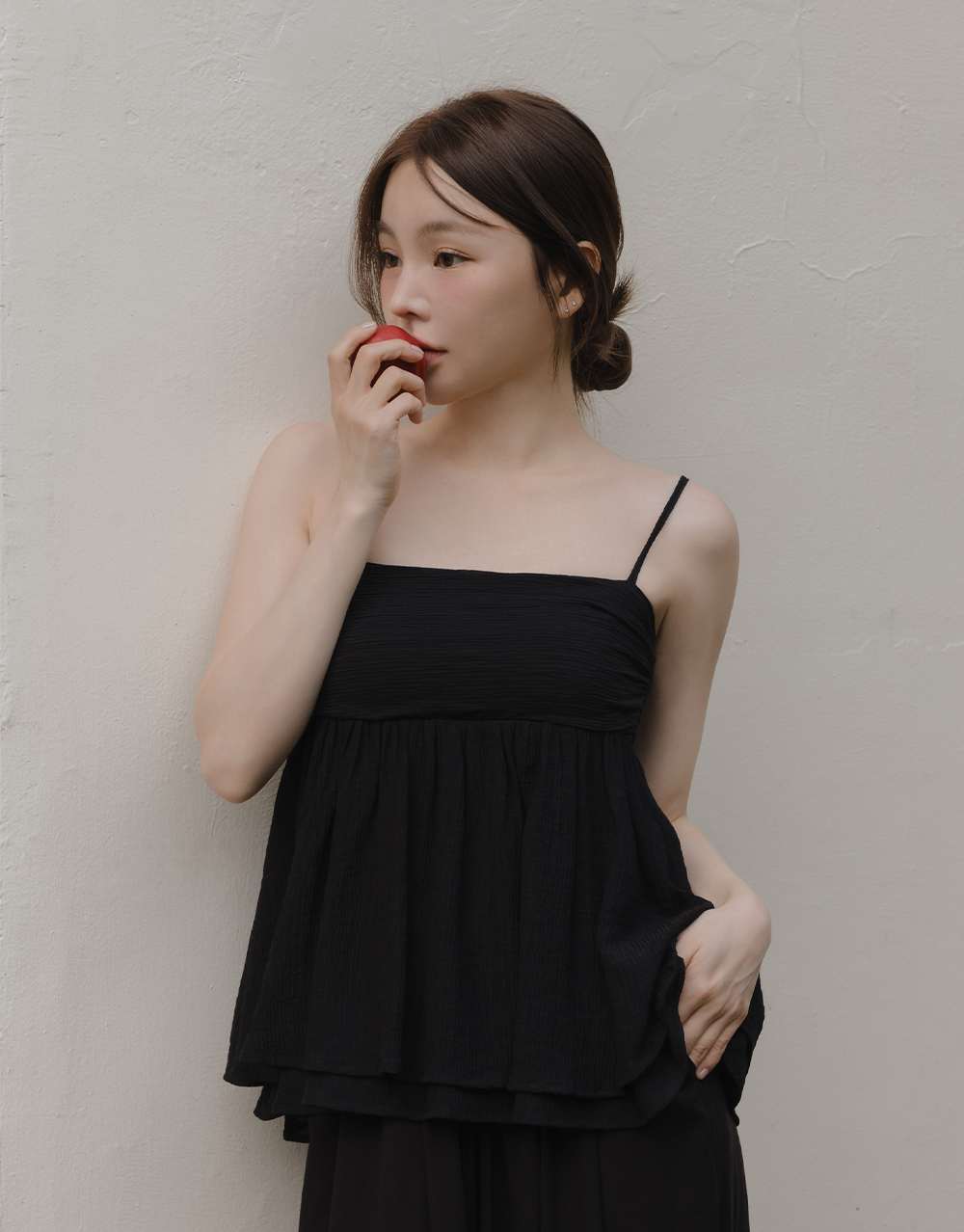 細肩澎澎背心