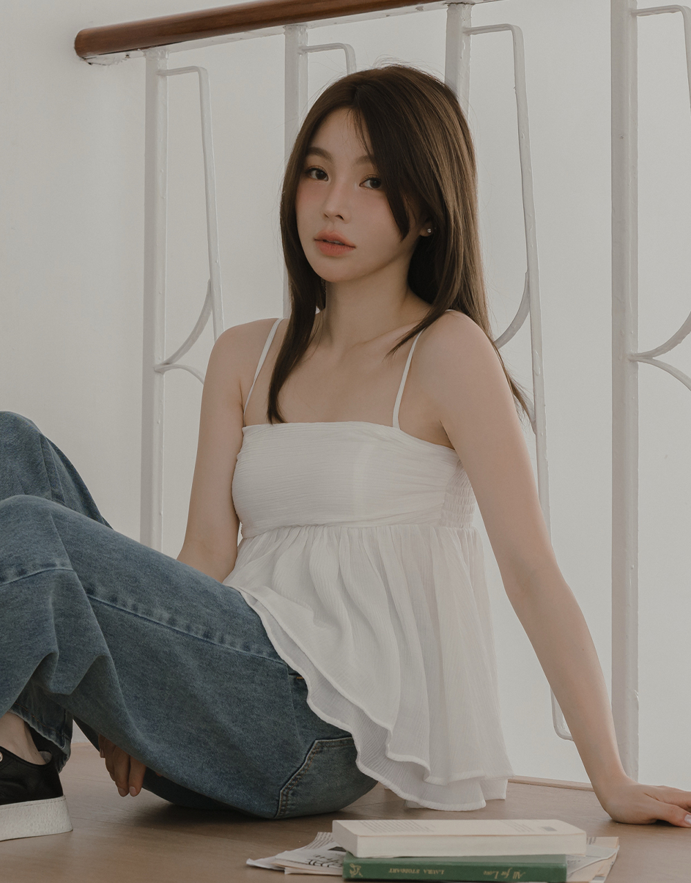 細肩澎澎背心