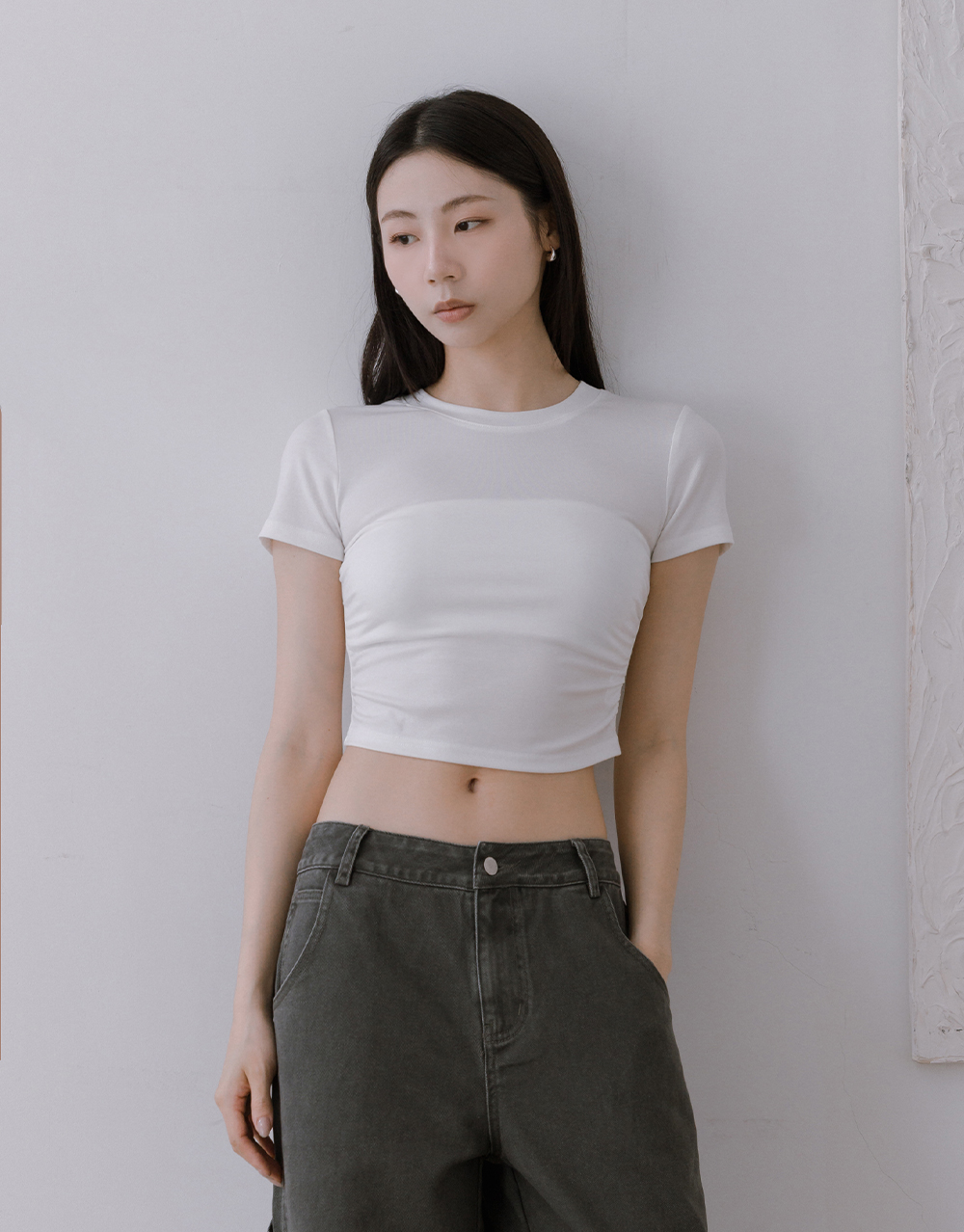 萊賽爾柔棉短袖上衣