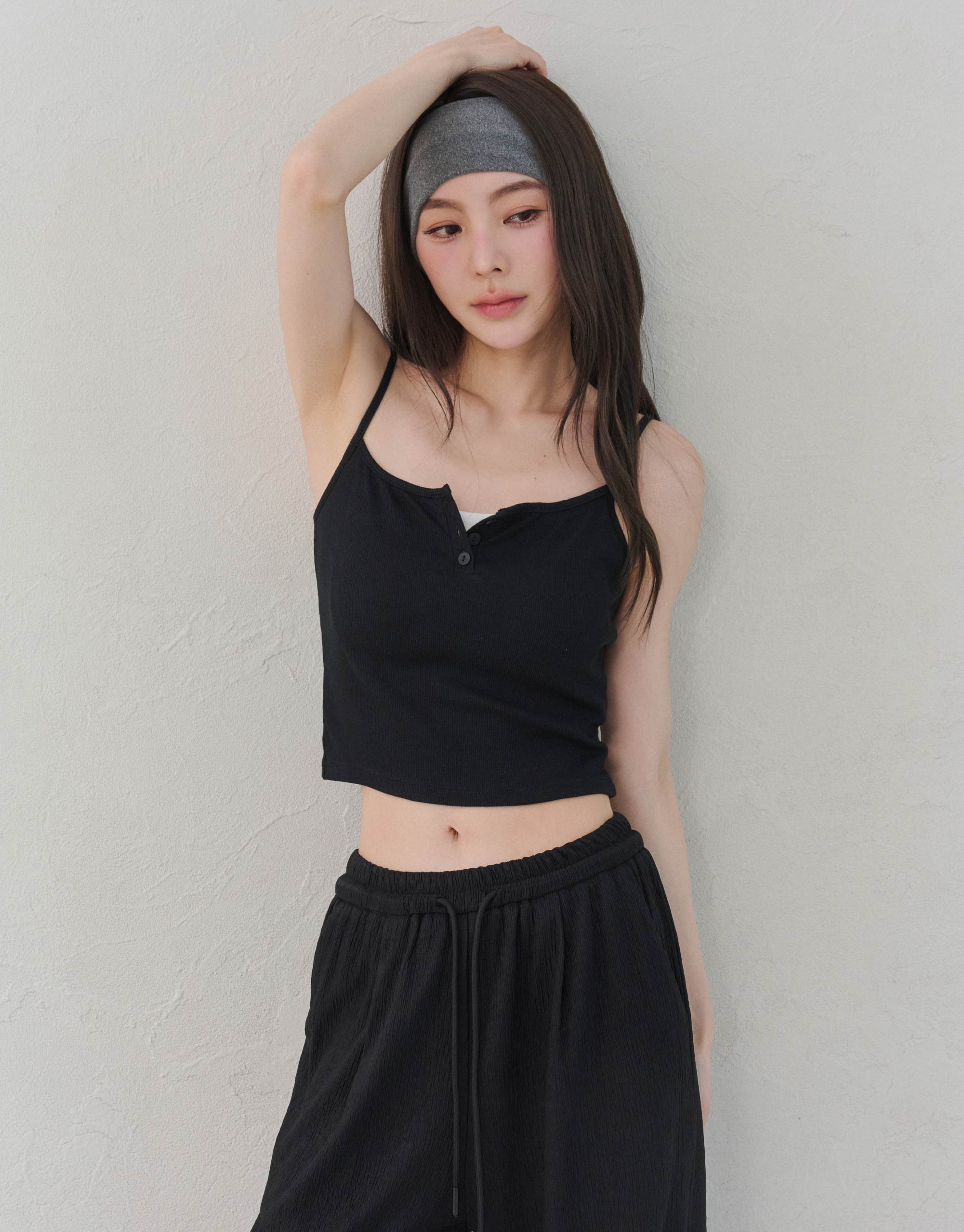 細肩帶假兩件BRA背心